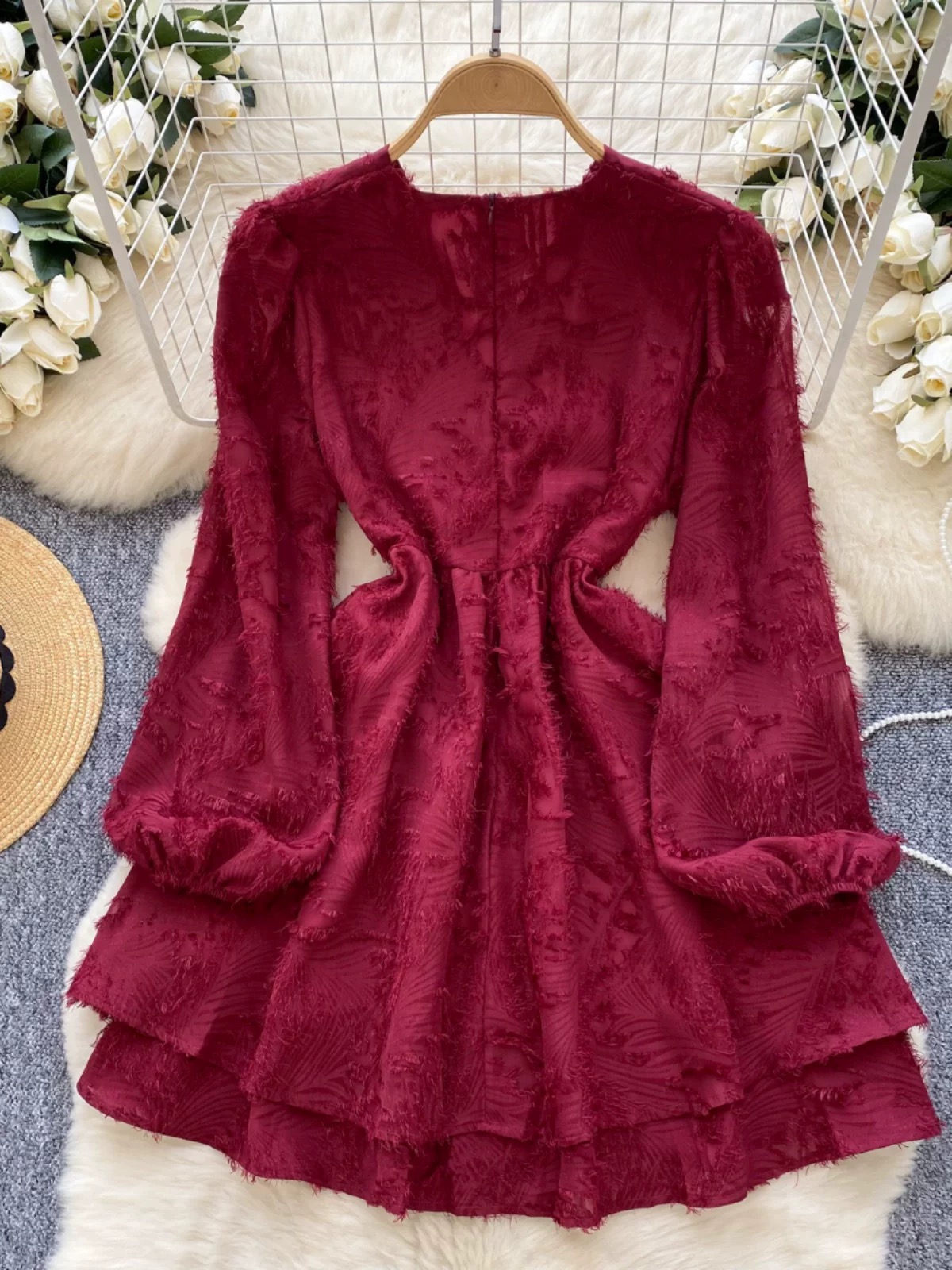 Night motive dress CD899 images